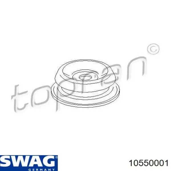 Опора переднего амортизатора 10550001 Swag
