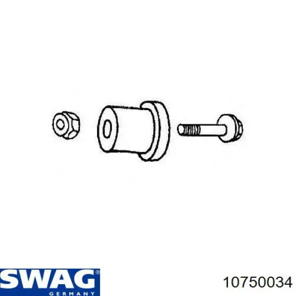 Ремкомплект маятникового рычага Swag 10750034 цена, от 7.67 USD