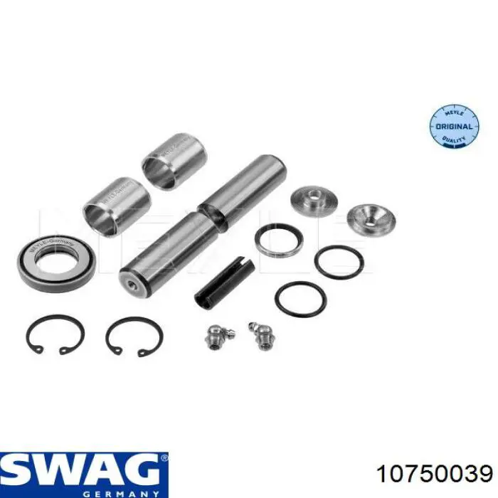 Купить 10750039 Swag Шкворень поворотного кулака