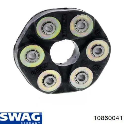 Муфта кардана эластичная передняя/задняя Swag 10860041