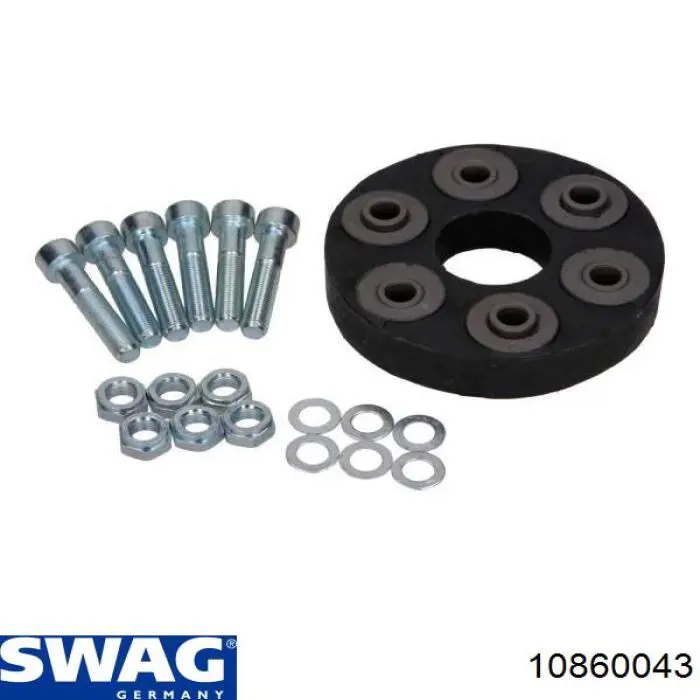 Муфта кардана эластичная задняя 10860043 Swag