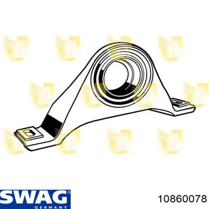 Подвесной подшипник карданного вала 10860078 Swag