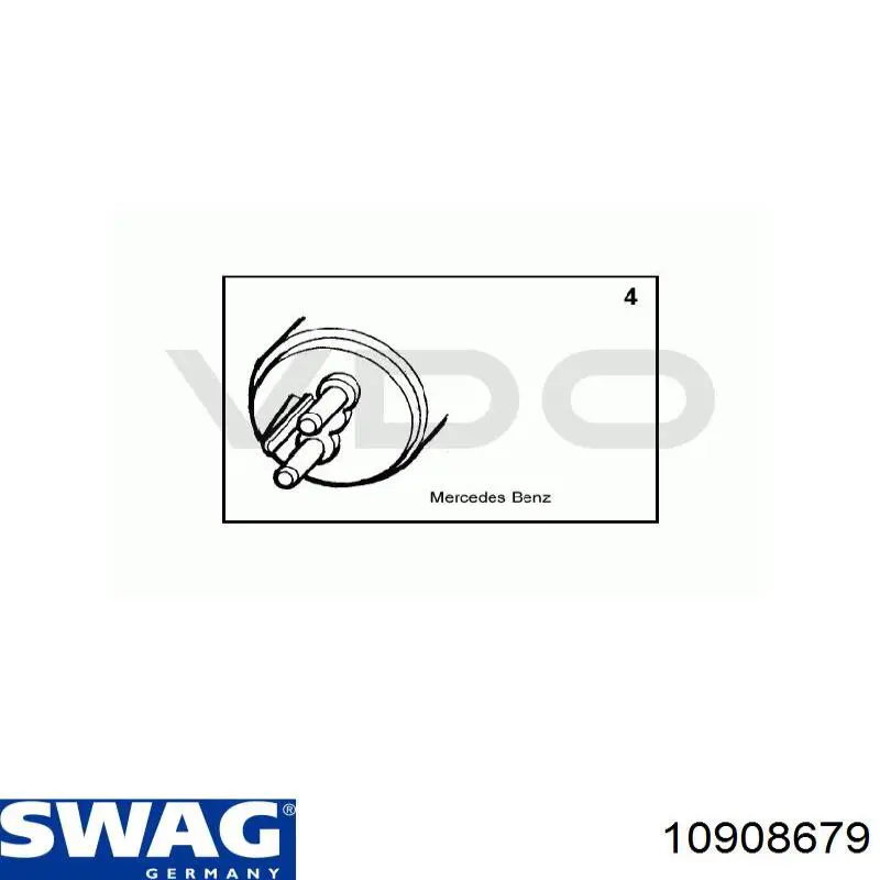Моторчик омывателя 10908679 Swag