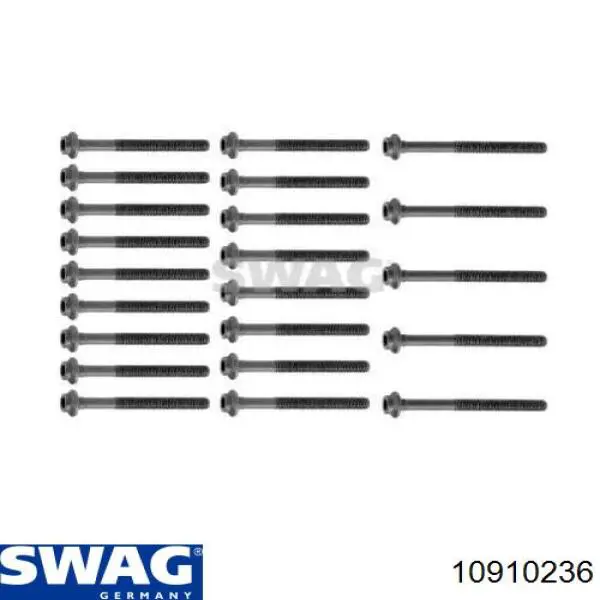 Болт головки блока цилиндров (ГБЦ) SWAG 10910236