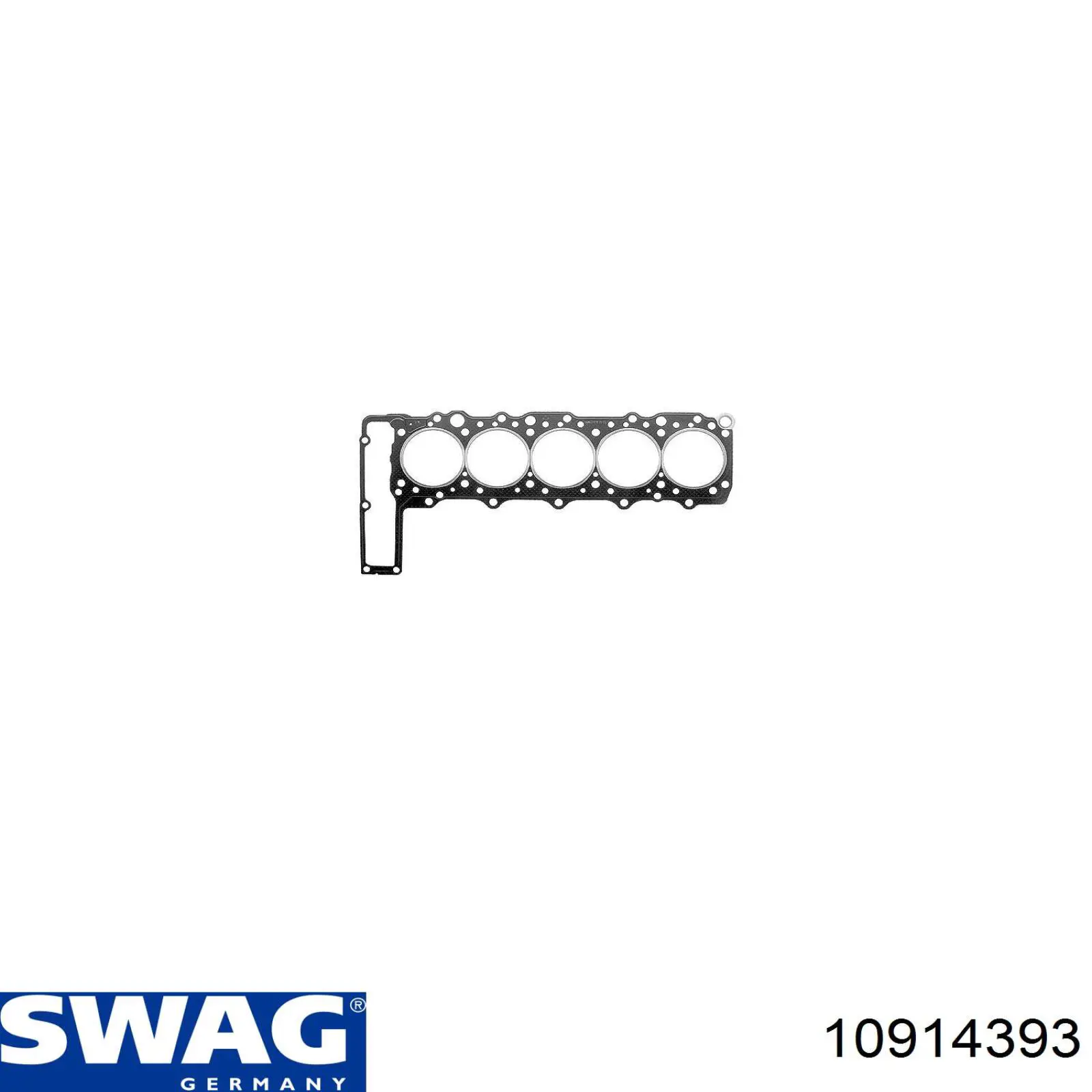Прокладка головки блока цилиндров (ГБЦ) SWAG 10914393