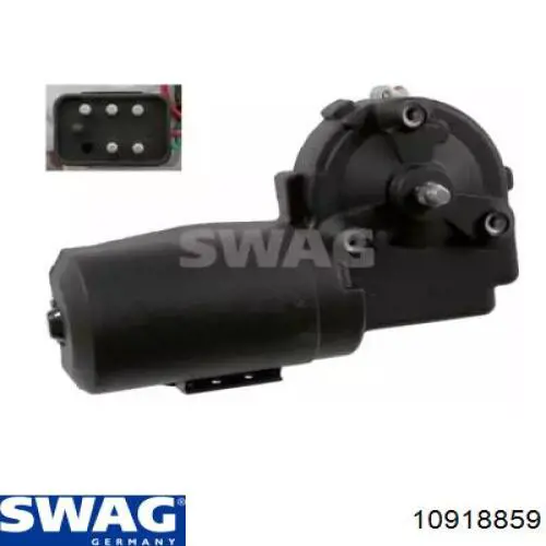 10918859 Swag Мотор стеклоочистителя передний