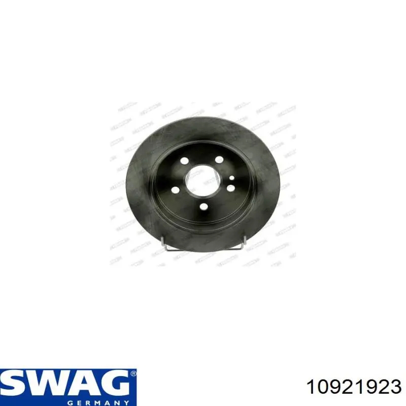 Купить 10921923 Swag Диск тормозной задний