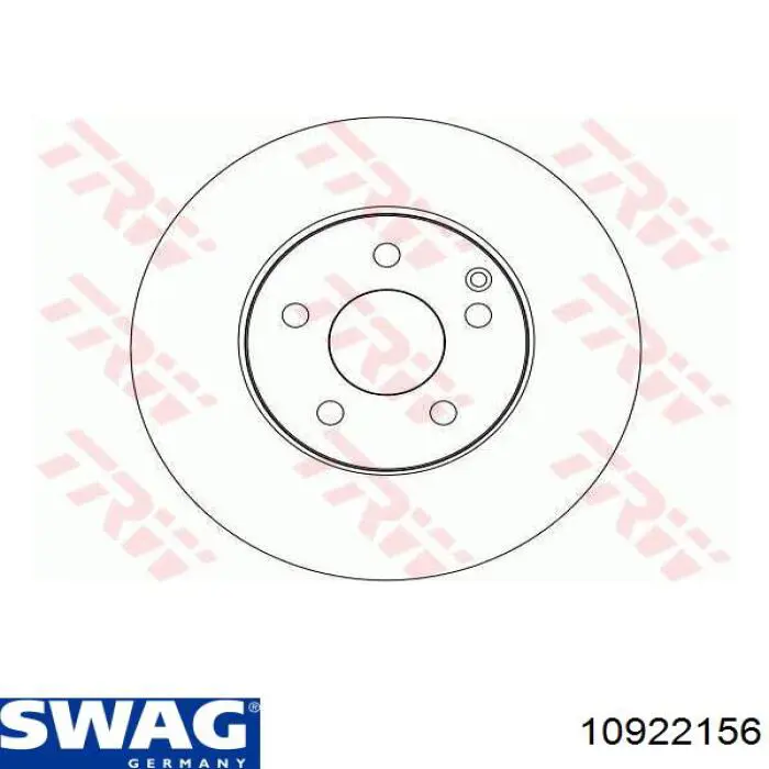 Тормоз дисковый передний Swag 10922156 цена, от 63.48 USD