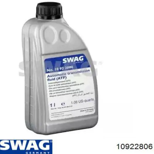  Масло трансмиссионное Swag 1 л (10922806)