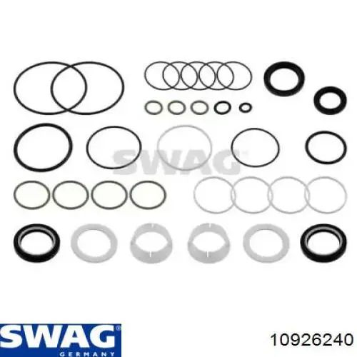 10926240 Swag ремкомплект рулевой рейки (механизма, (ком-кт уплотнений))