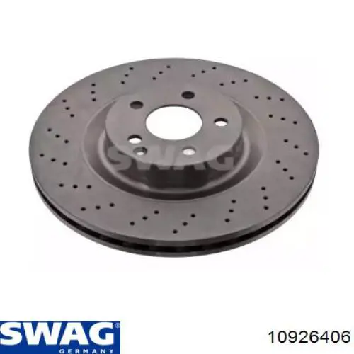 10926406 Swag диск тормозной передний