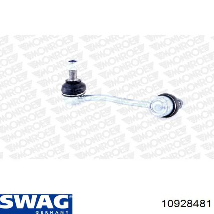 Стойка стабилизатора, переднего, правая Swag 10928481