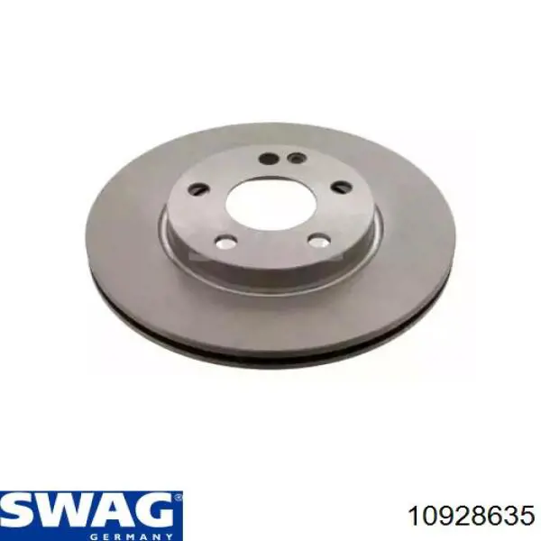 10 92 8635 Swag диск тормозной передний