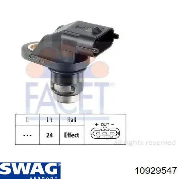 Датчик фаз Swag 10929547 цена, от 22.55 USD