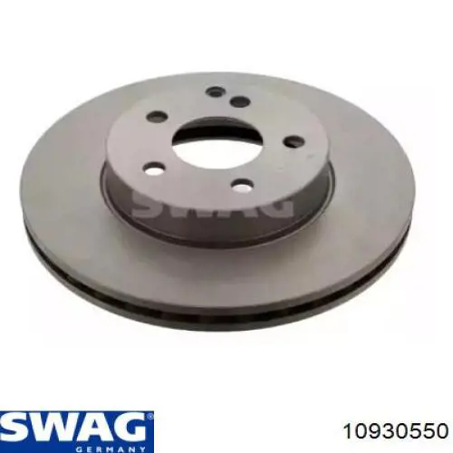 10930550 Swag диск тормозной передний