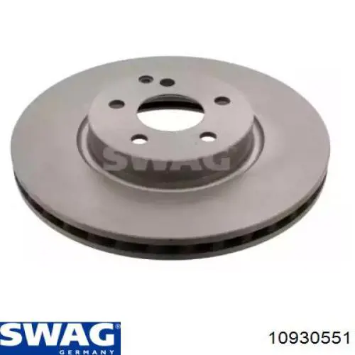 10 93 0551 Swag диск тормозной передний