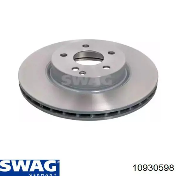 10930598 Swag диск тормозной передний