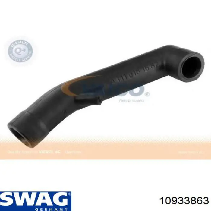 Патрубок вентиляции картерных газов 10933863 Swag