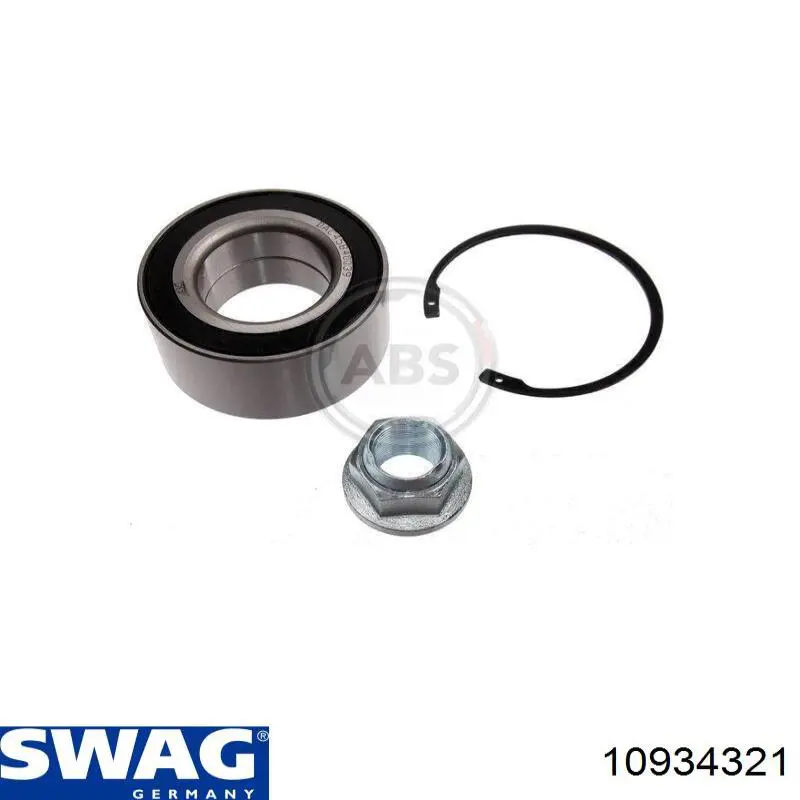 Ступицы передних колес Swag 10934321 цена, от 20.02 USD