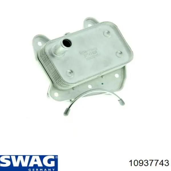 Масляный радиатор АКПП Swag 10937743 цена, от 52.44 USD