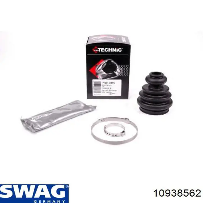Пыльник ШРУСа наружный, задней полуоси Swag 10938562