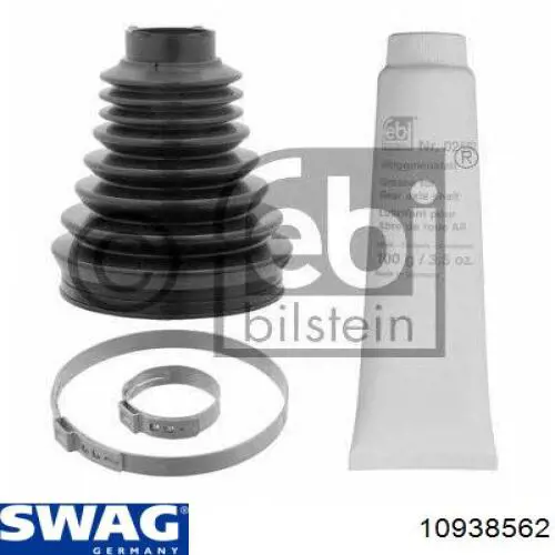 Пыльник ШРУСа задней полуоси наружный 10938562 Swag