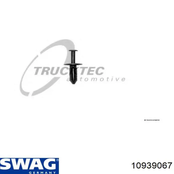 Пистон крепления подкрылка переднего крыла Swag 10939067 цена, от 0.58 USD