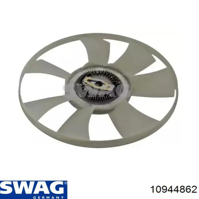 Вентилятор (крыльчатка) радиатора охлаждения SWAG 10944862