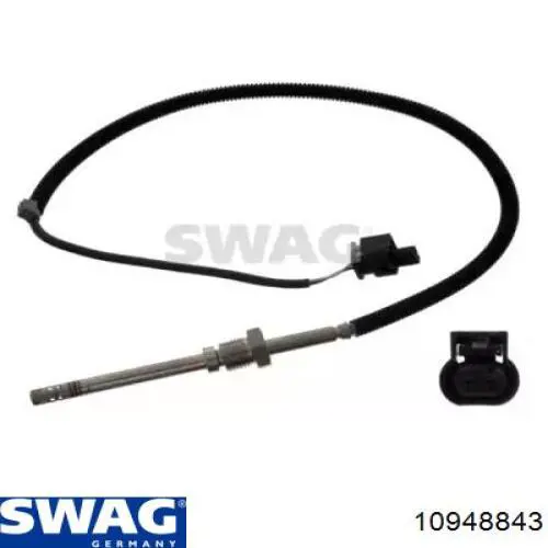 10948843 Swag sensor de temperatura dos gases de escape (ge, antes de filtro de partículas diesel)