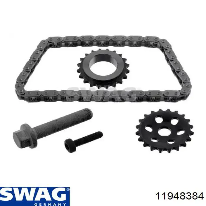 Цепь масляного насоса, комплект Swag 11948384 цена, от 70.60 USD