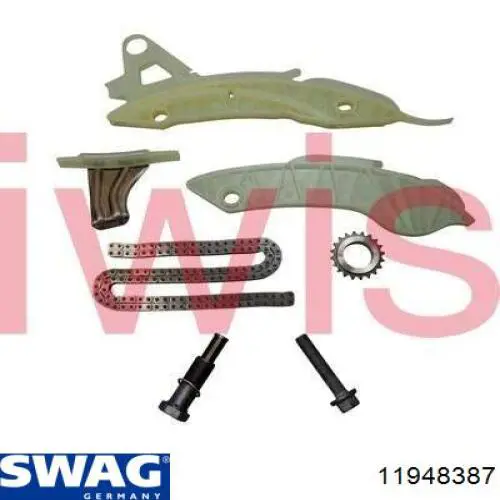 Цепь ГРМ, комплект Swag 11948387