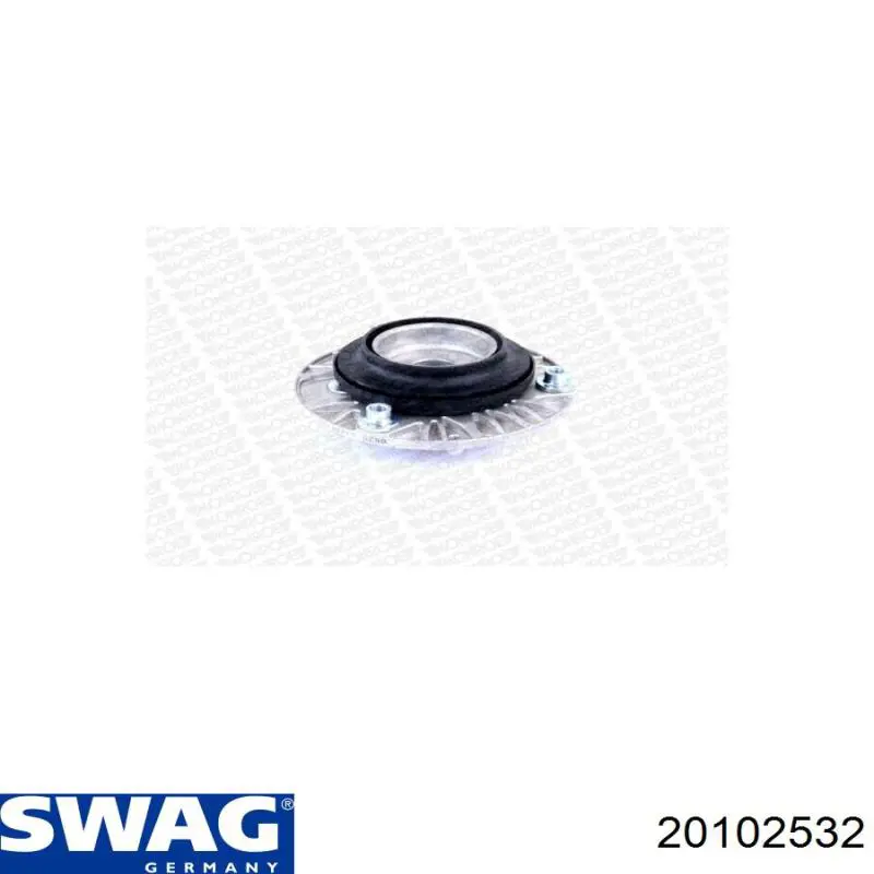 Опора стойки амортизатора переднего Swag 20102532 цена, от 76.01 USD