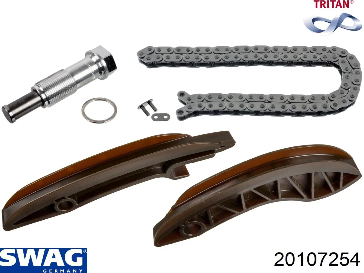 Цепь ГРМ верхняя, комплект Swag 20107254 цена, от 90.99 USD
