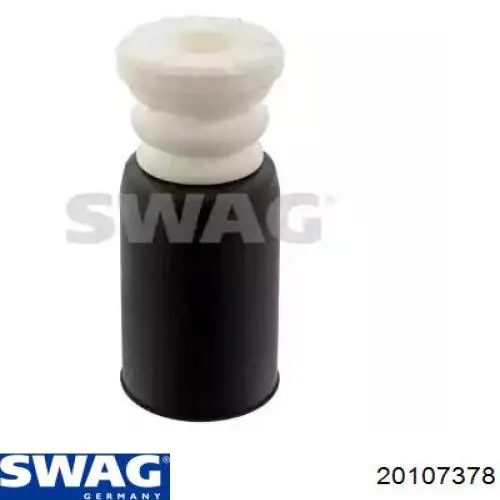 20107378 Swag pára-choque (grade de proteção de amortecedor traseiro + bota de proteção)