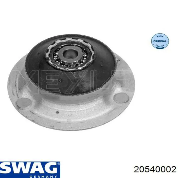 Опора стойки амортизатора переднего Swag 20540002 цена, от 16.52 USD
