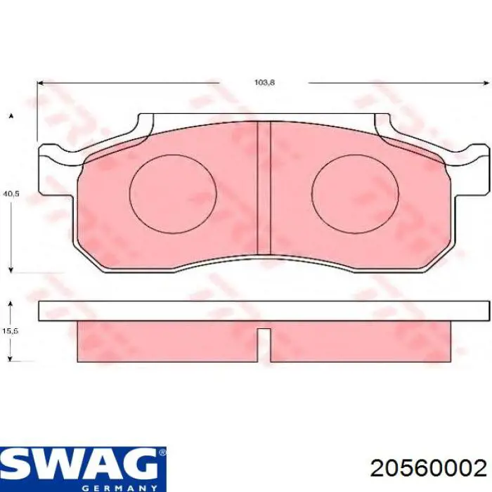 Купить 20560002 Swag Буфер (отбойник) амортизатора переднего