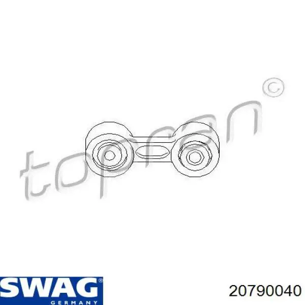 Купить 20790040 Swag Солдатик стабилизатора, заднего