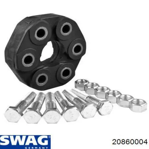 Купить 20860004 Swag Муфта кардана эластичная передняя