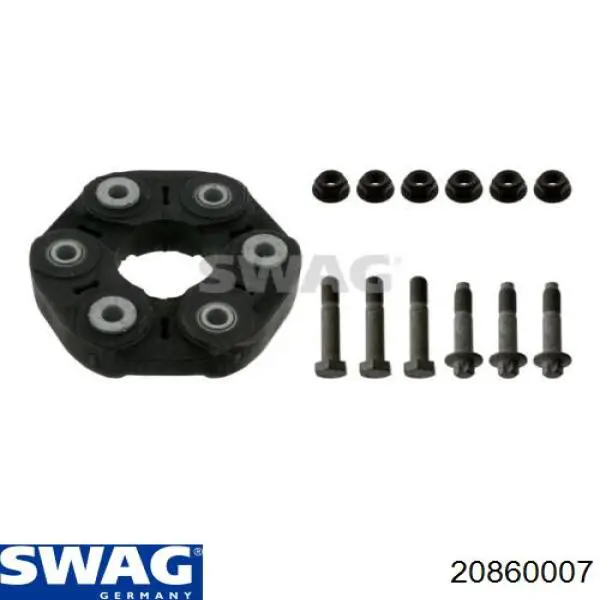 Резиновая муфта кардана Swag 20860007 цена, от 55.65 USD