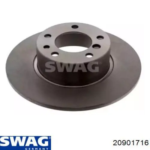 20901716 Swag диск тормозной передний