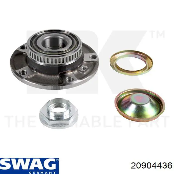 Ступицы передних колес Swag 20904436 цена, от 43.12 USD
