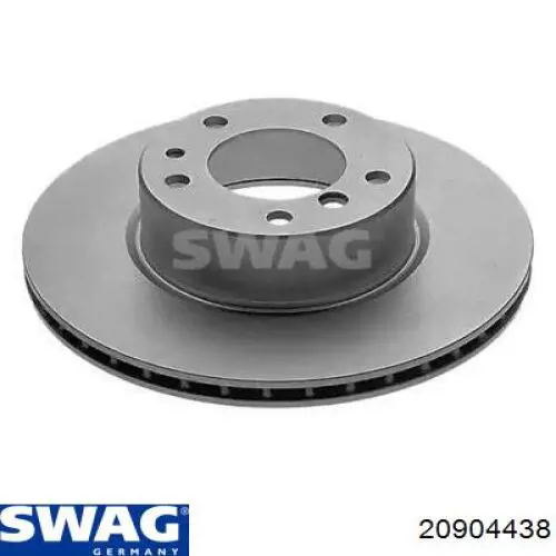 20904438 Swag диск тормозной передний