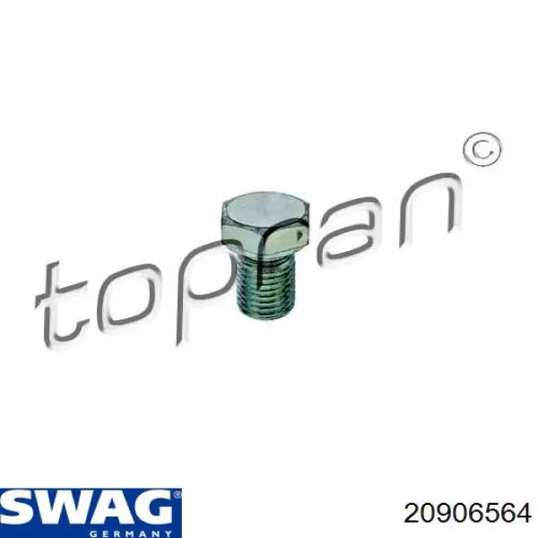 Купить 20906564 Swag Пробка поддона двигателя