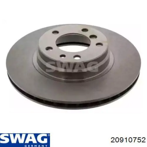 20910752 Swag диск тормозной передний