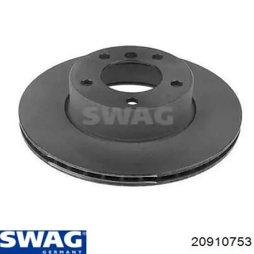 20910753 Swag диск тормозной передний