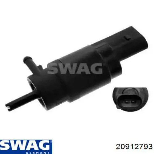 20912793 Swag насос-мотор омывателя стекла переднего