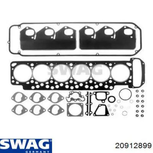 Верхний комплект прокладок двигателя 20912899 Swag