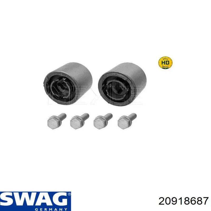 Купить 20918687 Swag Сайлентблок нижний передней подвески