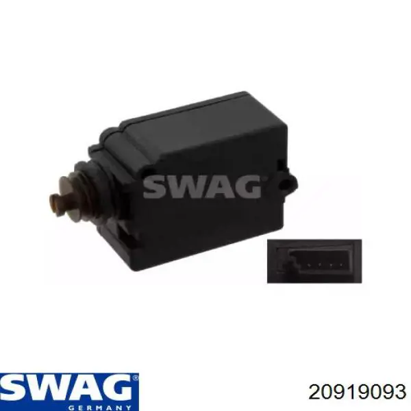 20919093 Swag мотор-привод открытия/закрытия замка багажника (двери 3/5-й задней)