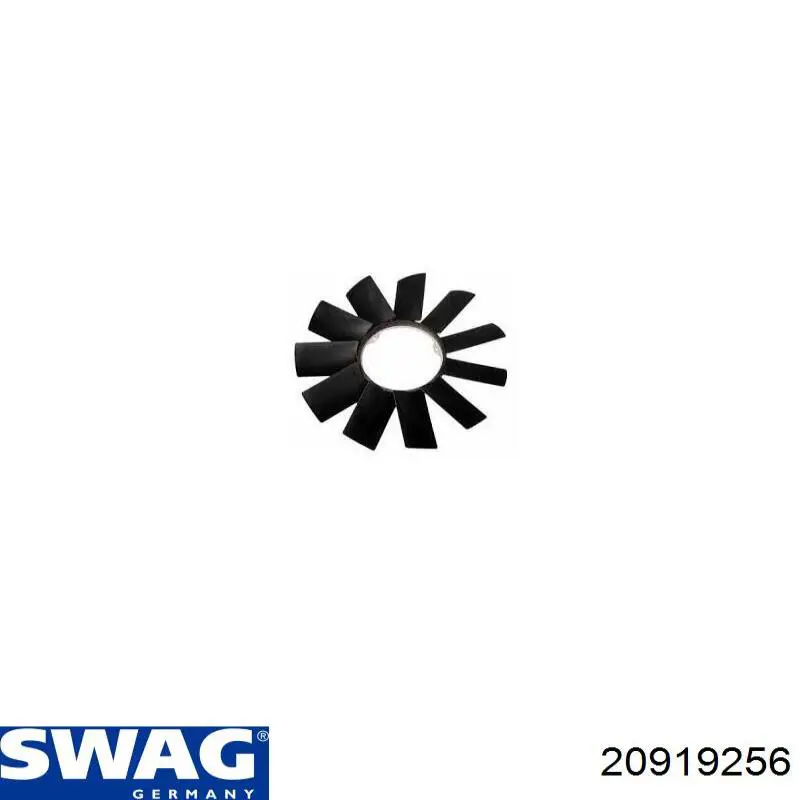 Купить 20919256 Swag Крыльчатка радиатора охлаждения